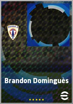 Brandon Dominguès eFootball 2026 player card, 67 OVR AMF