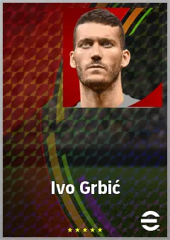 Ivo Grbić eFootball 2026 player card, 71 OVR GK
