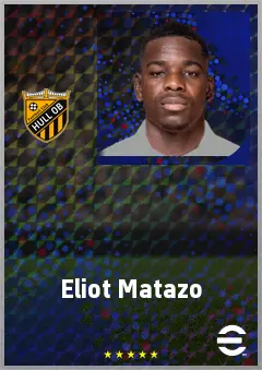 Eliot Matazo eFootball 2026 player card, 71 OVR CMF