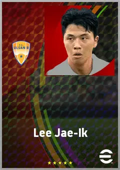 Lee Jae-Ik eFootball 2026 player card, 67 OVR CB