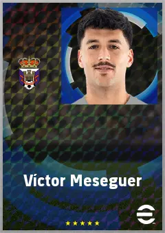 Víctor Meseguer eFootball 2026 player card, 69 OVR CMF