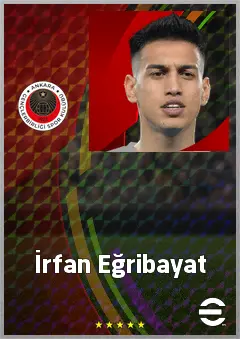 İrfan Eğribayat eFootball 2026 player card, 71 OVR GK