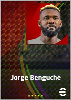 Jorge Benguché eFootball 2026 player card, 68 OVR CF