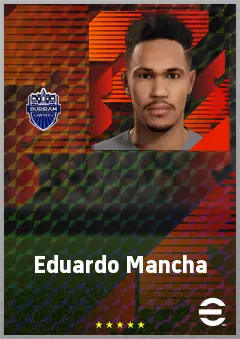 Eduardo Mancha eFootball 2026 player card, 69 OVR CB