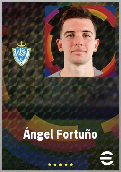 Ángel Fortuño eFootball 2026 player card, 66 OVR GK