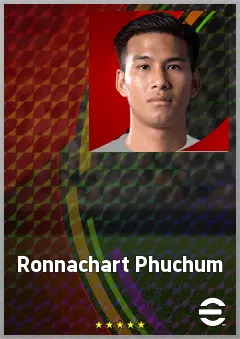 Ronnachart Phuchum eFootball 2026 player card, 62 OVR GK
