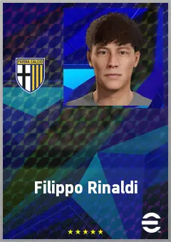 Filippo Rinaldi eFootball 2026 player card, 66 OVR GK