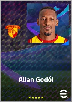 Allan Godói eFootball 2026 player card, 68 OVR CB