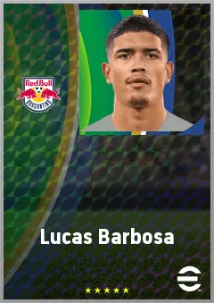 Lucas Barbosa eFootball 2026 player card, 71 OVR RMF