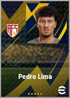 Pedro Lima eFootball 2026 player card, 66 OVR CMF