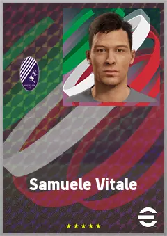 Samuele Vitale eFootball 2026 player card, 70 OVR GK