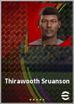Thirawooth Sruanson eFootball 2026 player card, 63 OVR GK