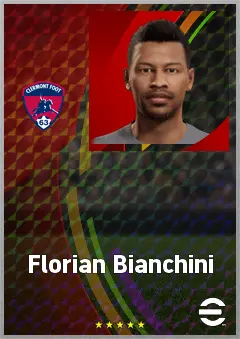 Florian Bianchini eFootball 2026 player card, 67 OVR CF