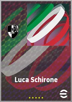 Luca Schirone eFootball 2026 player card, 65 OVR CMF