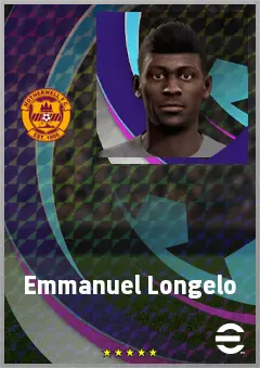 Emmanuel Longelo eFootball 2026 player card, 70 OVR LB