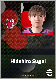 Sugai Hidehiro eFootball 2026 player card, 69 OVR LB