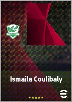 Ismaila Coulibaly eFootball 2026 player card, 70 OVR CMF