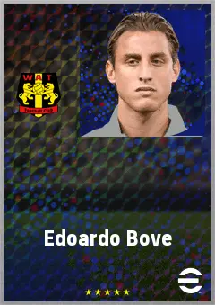 Edoardo Bove eFootball 2026 player card, 73 OVR CMF