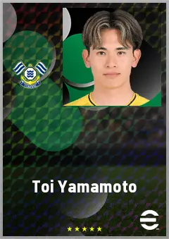 Yamamoto Toi eFootball 2026 player card, 67 OVR GK