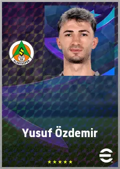 Yusuf Özdemir eFootball 2026 player card, 70 OVR LB