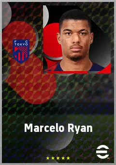 Marcelo Ryan eFootball 2026 player card, 72 OVR CF