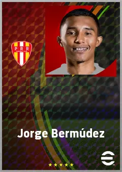 Jorge Bermúdez eFootball 2026 player card, 69 OVR DMF
