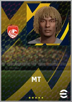 MT eFootball 2026 player card, 74 OVR LB