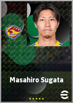 Sugata Masahiro eFootball 2026 player card, 69 OVR CB