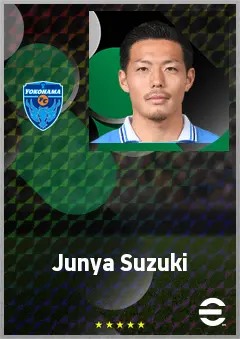 Suzuki Junya eFootball 2026 player card, 68 OVR RB