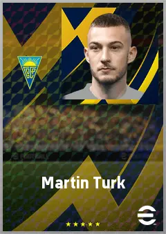 Martin Turk eFootball 2026 player card, 68 OVR GK