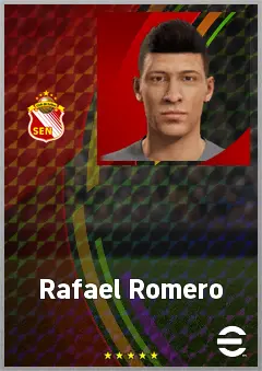 Rafael Romero eFootball 2026 player card, 64 OVR GK