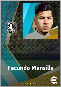 Facundo Mansilla eFootball 2026 player card, 73 OVR CB