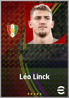 Léo Linck eFootball 2026 player card, 69 OVR GK
