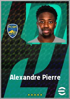 Alexandre Pierre eFootball 2026 player card, 66 OVR GK