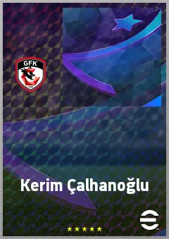 Kerim Çalhanoğlu eFootball 2026 player card, 68 OVR LMF