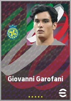 Giovanni Garofani eFootball 2026 player card, 67 OVR GK
