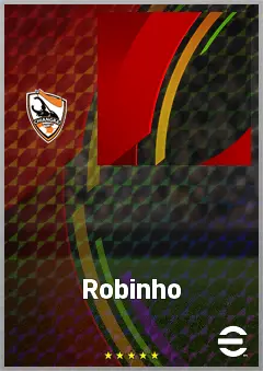 Robinho eFootball 2026 player card, 66 OVR LWF