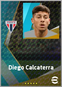 Diego Calcaterra eFootball 2026 player card, 69 OVR CB
