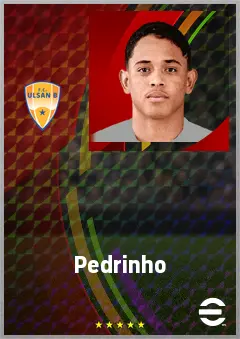 Pedrinho eFootball 2026 player card, 67 OVR LWF