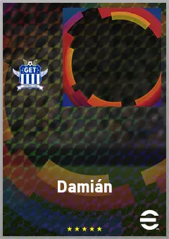 Damián eFootball 2026 player card, 65 OVR CMF