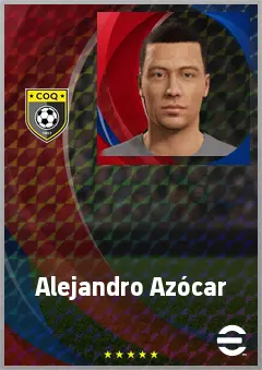Alejandro Azócar eFootball 2026 player card, 66 OVR CF