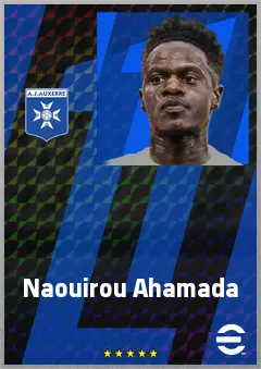 Naouirou Ahamada eFootball 2026 player card, 70 OVR CMF