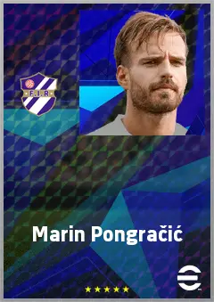 Marin Pongračić eFootball 2026 player card, 75 OVR CB
