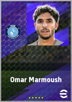 Omar Marmoush eFootball 2026 player card, 79 OVR CF