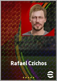Rafael Czichos eFootball 2026 player card, 71 OVR CB