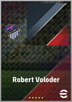 Robert Voloder eFootball 2026 player card, 71 OVR CB