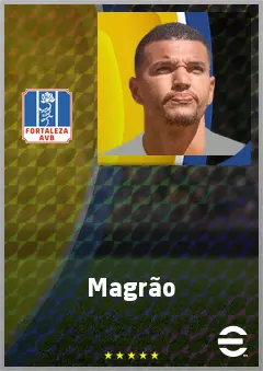 Magrão eFootball 2026 player card, 70 OVR GK