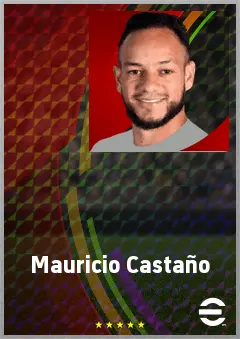 Mauricio Castaño eFootball 2026 player card, 70 OVR LB