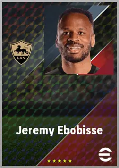 Jeremy Ebobisse eFootball 2026 player card, 72 OVR CF