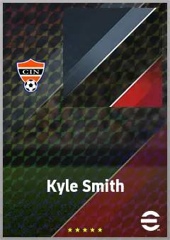 Kyle Smith eFootball 2026 player card, 71 OVR RB